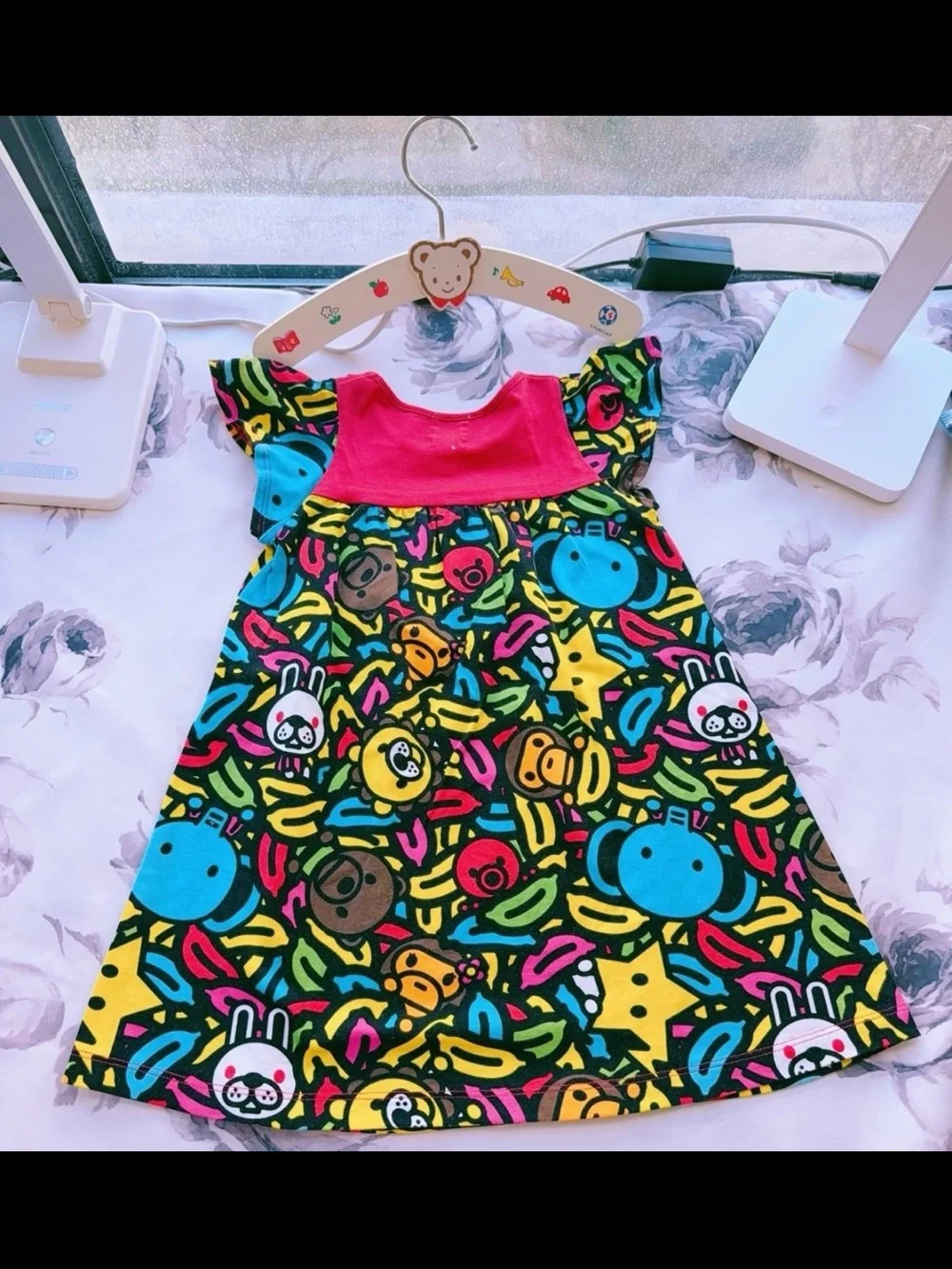 Bape girl dress size；90